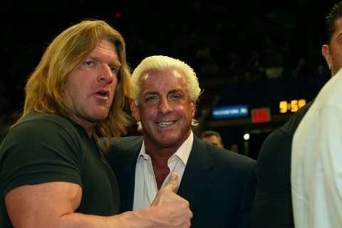 Triple H and Ric Flair