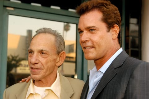 Henry Hill with actor Ray Liotta.