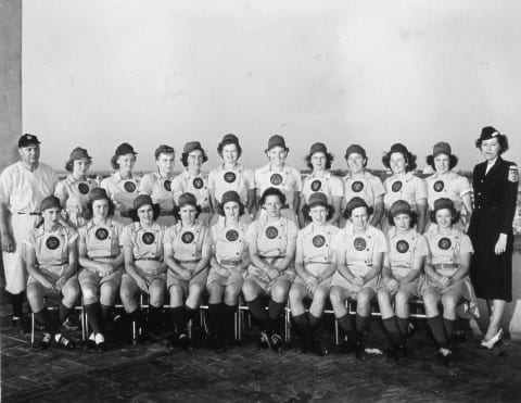 The 1945 Rockford Peaches.