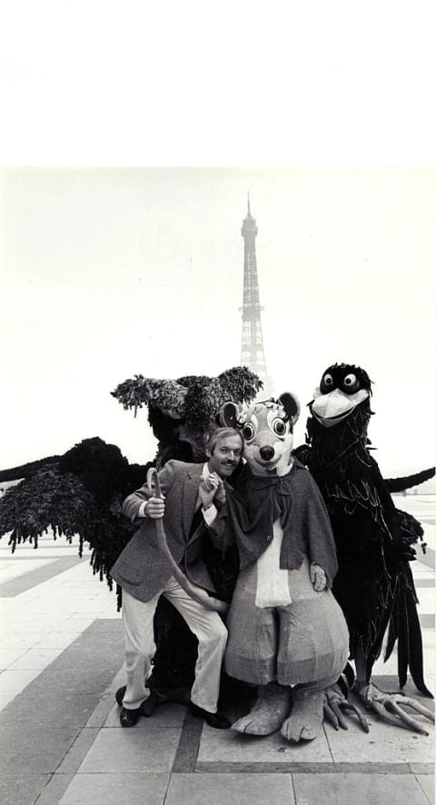 Don Bluth in Paris.