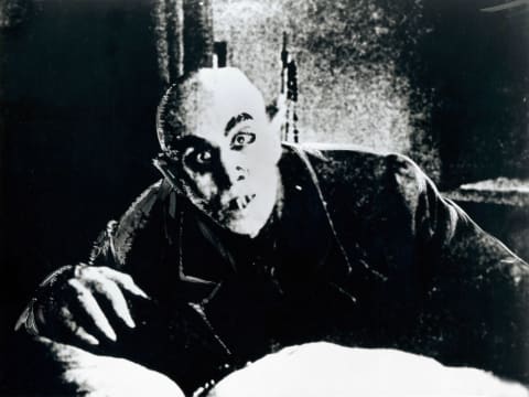 "Horrible, spooky, terrible": a scene from 'Nosferatu'