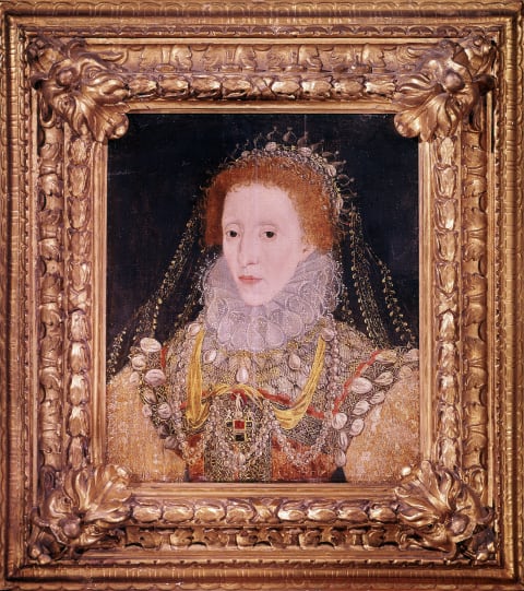 Elizabeth I, Queen of England and Ireland, c1580.