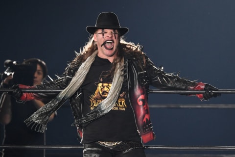 While in New Japan Pro Wrestling (NJPW), Jericho adopted the “Painmaker” persona—one of many he's adopted over the course of his legendary career.