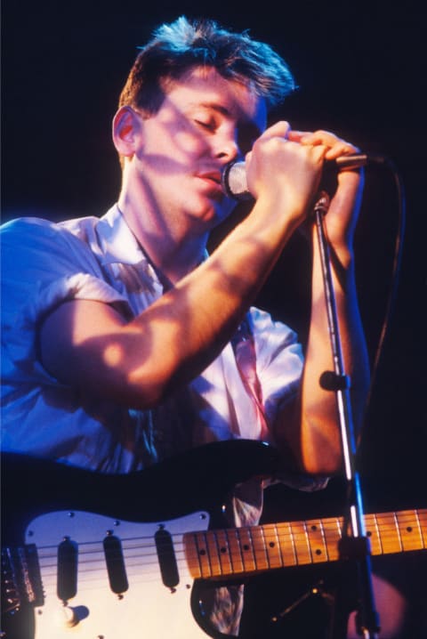 New Order's Bernard Sumner.