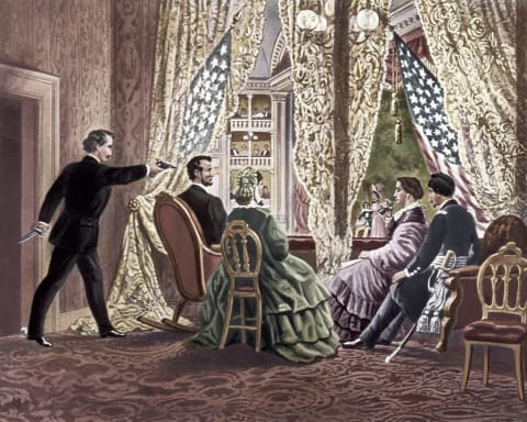 The Assassination of Abraham Lincoln, 1865.