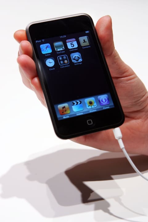 The iPod touch in 2007.