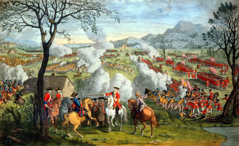 The Battle of Culloden, April 1746.