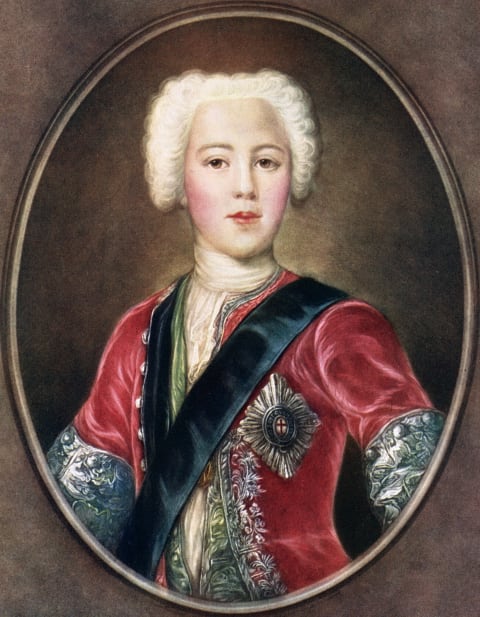 Prince Charles Edward Stuart, circa the 1730s.