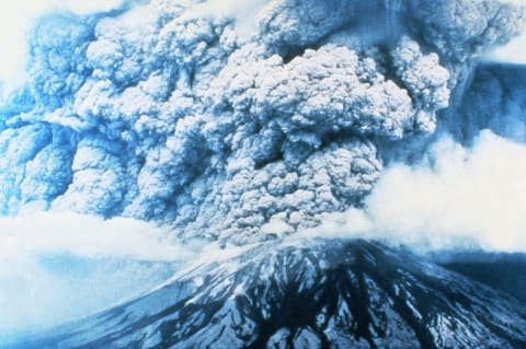 Mount St. Helens, a stratovolcano, erupted in 1980.