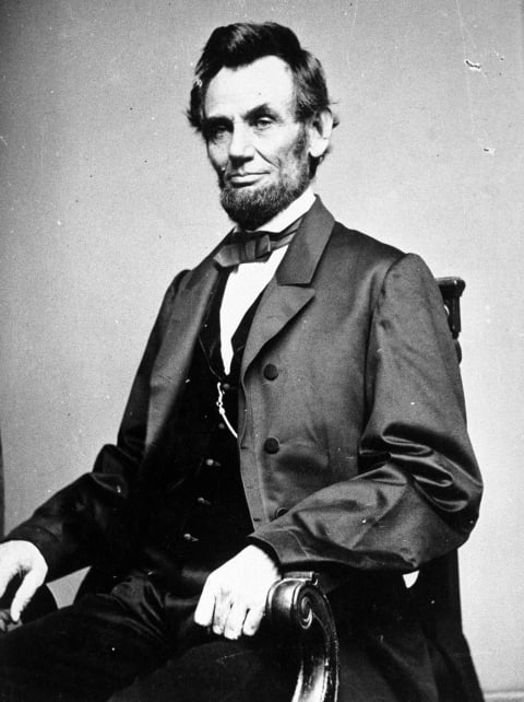 President Abraham Lincoln.