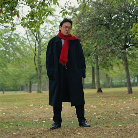 Writer Kazuo Ishiguro at home.