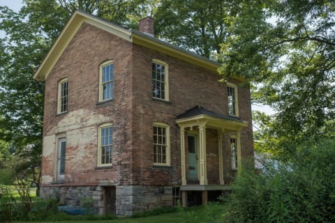 Harriet Tubman’s home in Auburn, New York, where she began living in 1859.