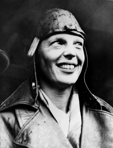 Amelia Earhart.