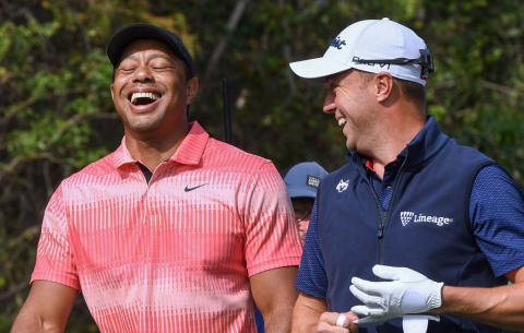 Tiger Woods and Justin Thomas.