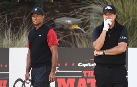 Tiger Woods and Phil Mickelson.