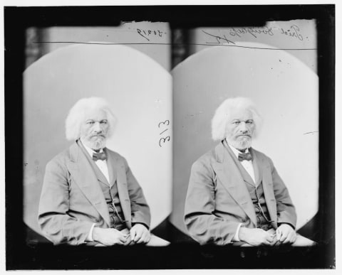 Photographs of Frederick Douglass.