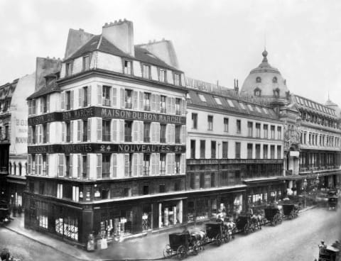 Le Bon Marché circa 1900.