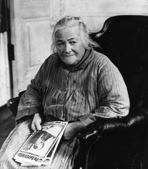 Clara Zetkin in 1924.