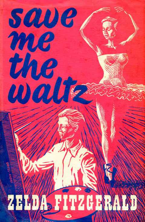 The cover of 'Save me the Waltz' by Zelda Fitzgerald.