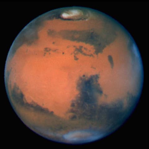 The red planet.