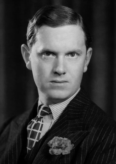 Evelyn Waugh in 1943.