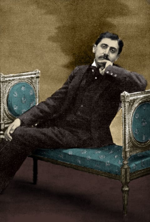 Marcel Proust circa 1900.