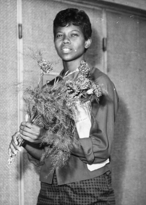 Wilma Rudolph went out a winner.