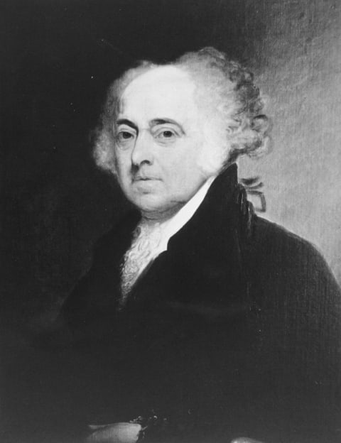 John Adams just couldn't quit tea.