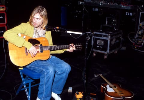 Kurt Cobain of Nirvana.