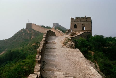 The Great Wall of China at Badaling.