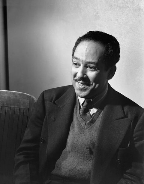 Poet Langston Hughes' work influenced the civil rights movement.