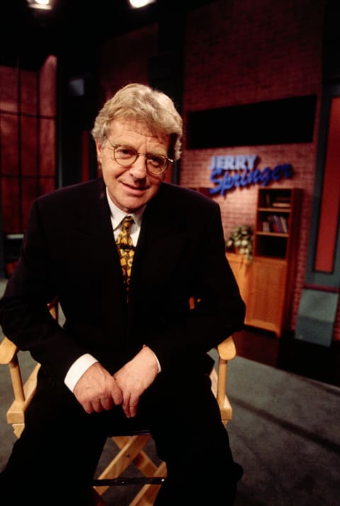 Jerry Springer in the show's early years.