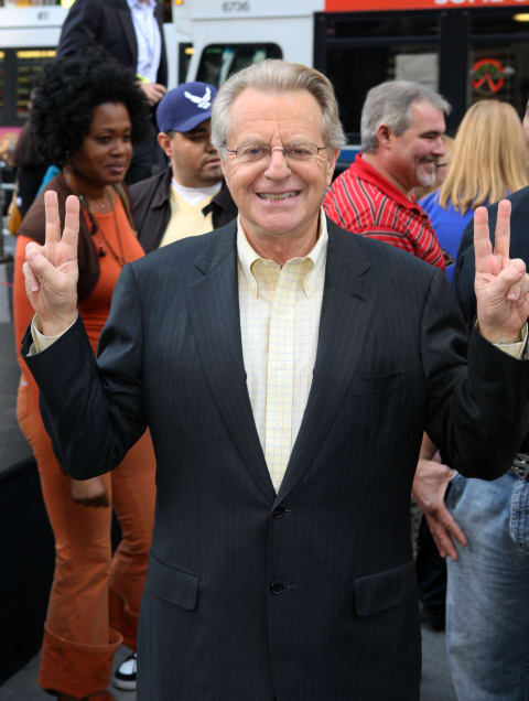 ‘The Jerry Springer Show’ 20th anniversary show taping in Times Square.