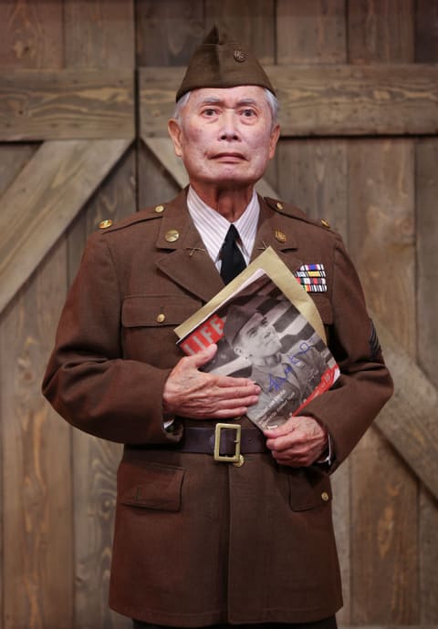 George Takei in the musical 'Allegiance.'