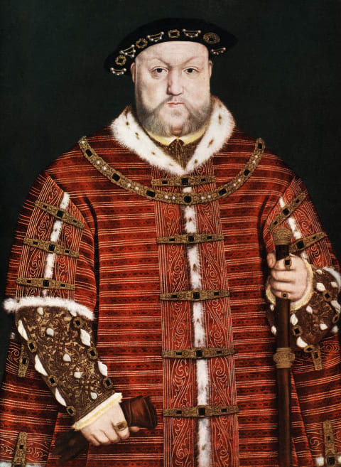 King Henry VIII, fruit enthusiast.