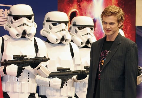 Hayden Christensen starred as Anakin Skywalker in "Attack of the Clones" and "Revenge of the Sith," respectively.