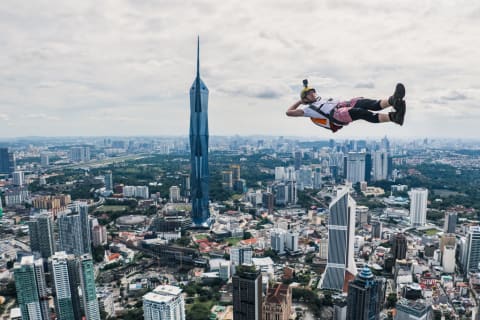 Kuala Lumpur Tower International Jump Malaysia.