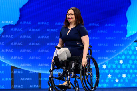 Both of Duckworth's legs were amputated as a result of injuries she sustained during her service in the Iraq War. 