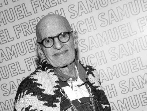 Larry Kramer at an event in 2016.