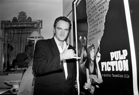 Tarantino didn't watch a rabbit; instead, he just named a character after one. 