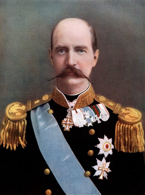 George I, king of Greece.