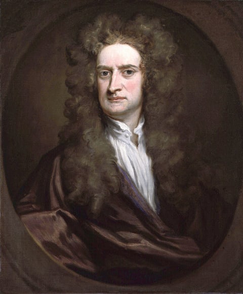 Sir Isaac Newton.