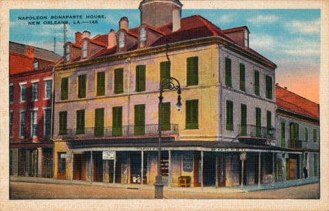 Napoleon Bonaparte House, New Orleans, 1935.