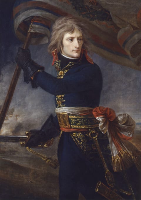 ‘General Bonaparte at Arcole, 17 November 1796’ (circa 1797) by Antoine-Jean Gros