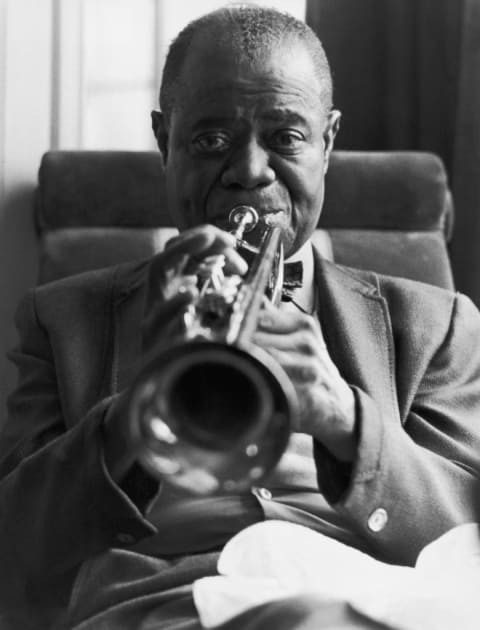 Louis Armstrong.