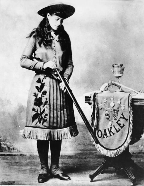 Annie Oakley.