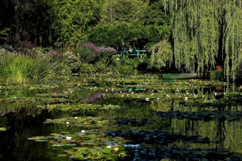 Claude Monet’s house and garden at Giverny.