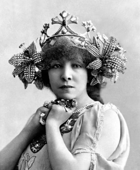 Sarah Bernhardt.