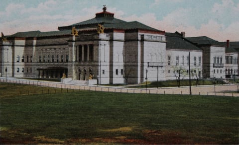 Carnegie Library of Pittsburgh, circa 1910.