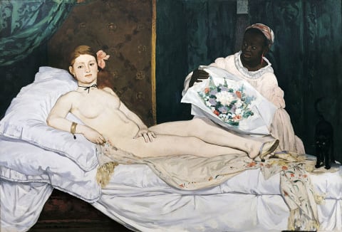 ‘Olympia’ by Edouard Manet